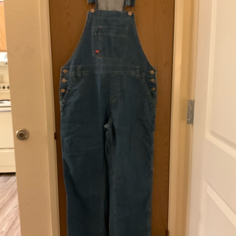 Women’s Dickies Blue Denim Overalls